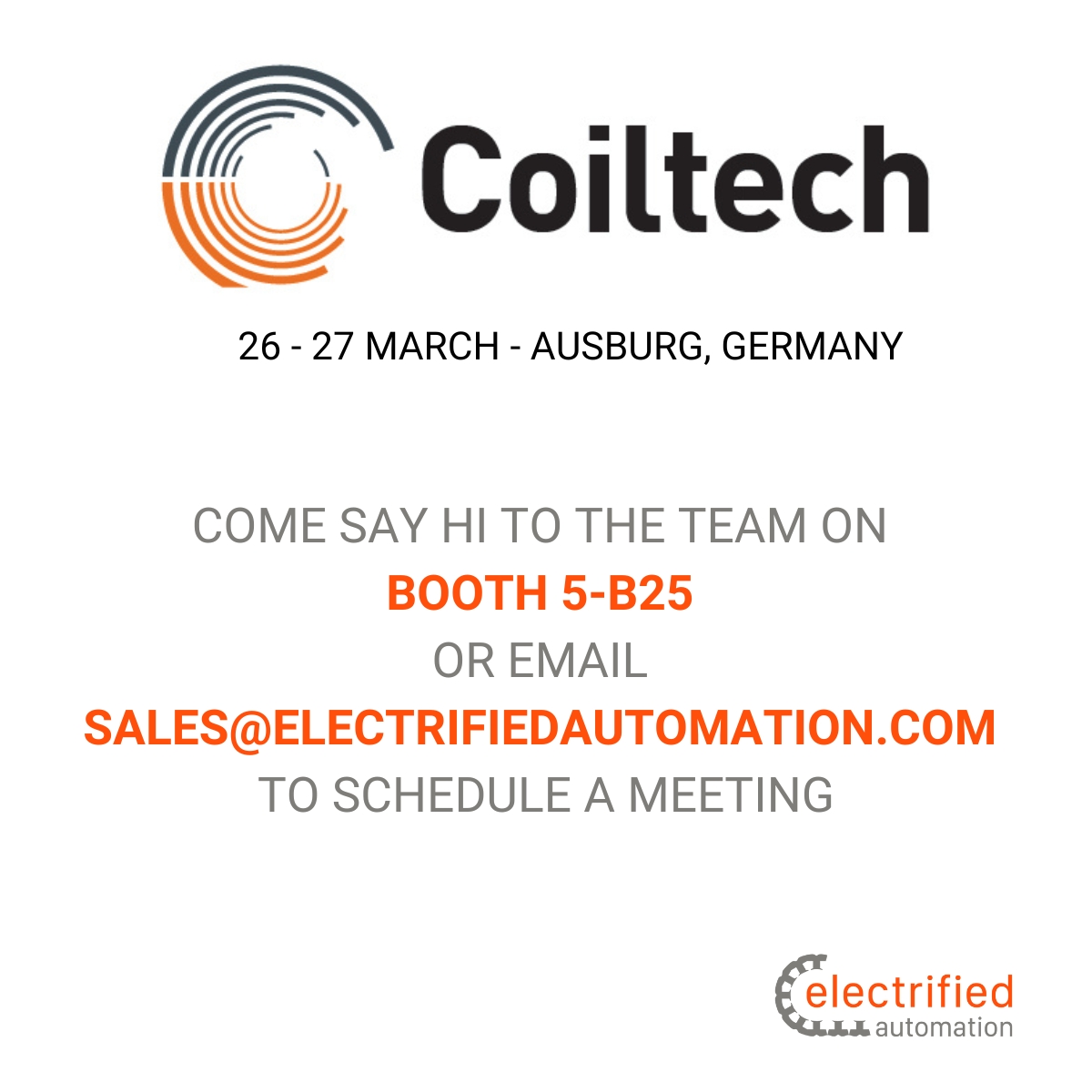 Electrified at Coiltech